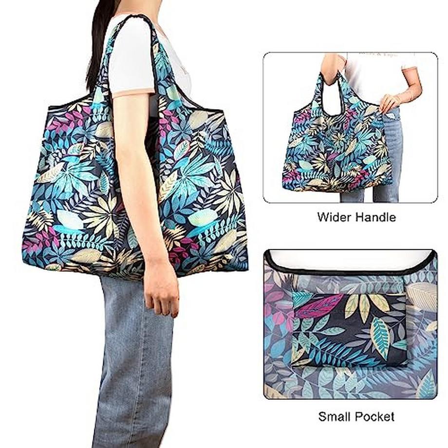 Only-bags.store Faltbare Wiederverwendbare Einkaufstasche  