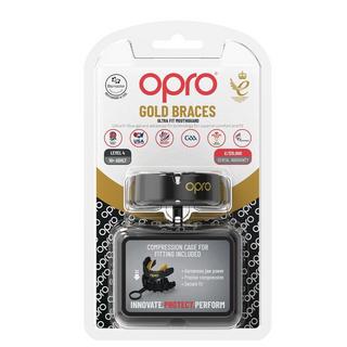 OPRO  OPRO Self-Fit  Gold Braces - Red/Pearl 