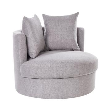 Fauteuil pivotant en Tissu Moderne DALBY