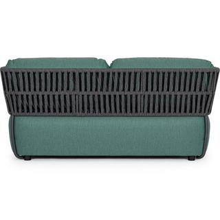 mutoni Gartensofa Palmer 2-Sitzer jadegrün  