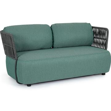 Gartensofa Palmer 2-Sitzer jadegrün