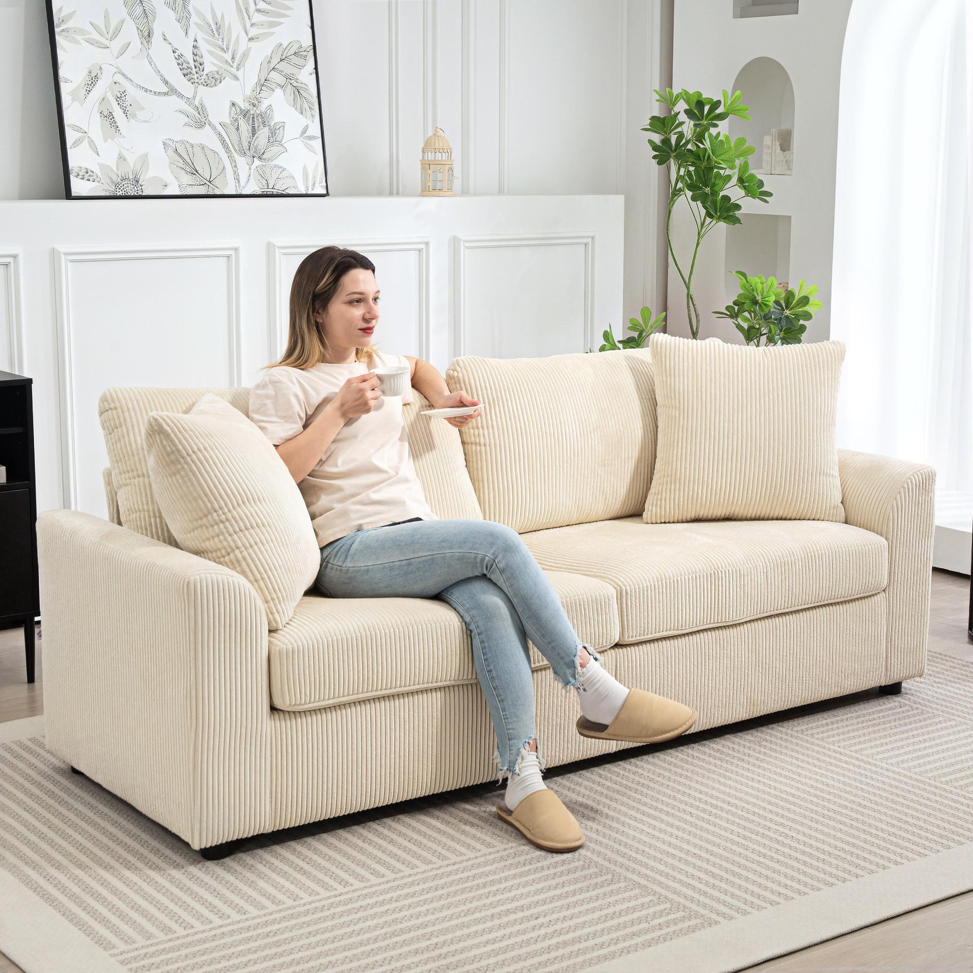 HOMCOM 3-Sitzer-Sofa  