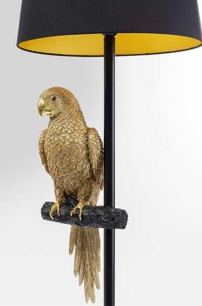 KARE Design Lampada da terra Animal Parrot oro 176  