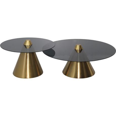 mutoni Table basse Nahid (lot de 2)  