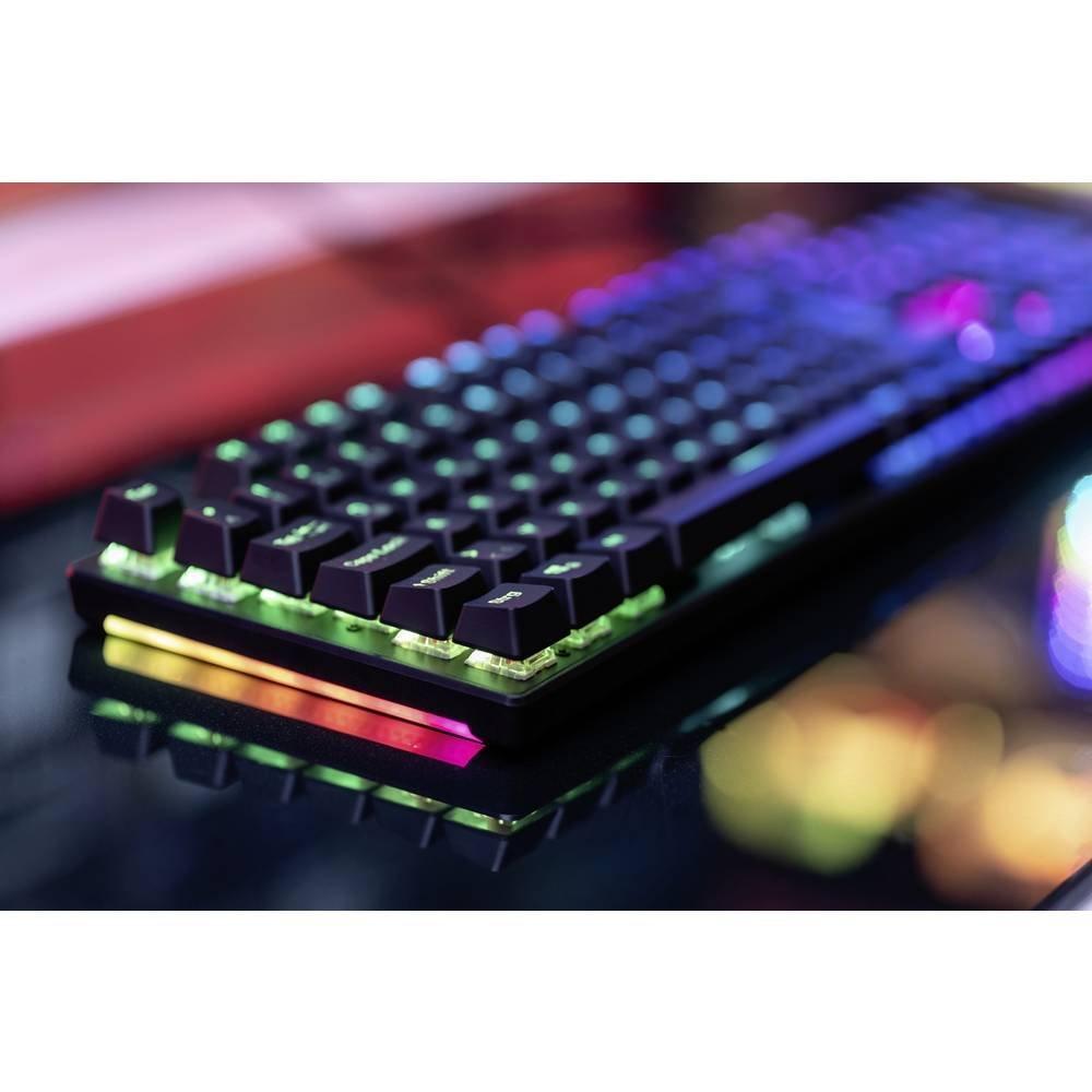 Surefire Gaming  SureFire Mechanische Multimedia-RGB-Gaming-Tastatur, Deutsch 