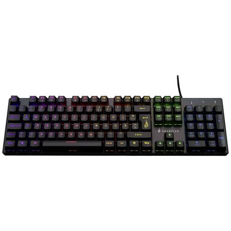 Surefire Gaming  SureFire Mechanische Multimedia-RGB-Gaming-Tastatur, Deutsch 