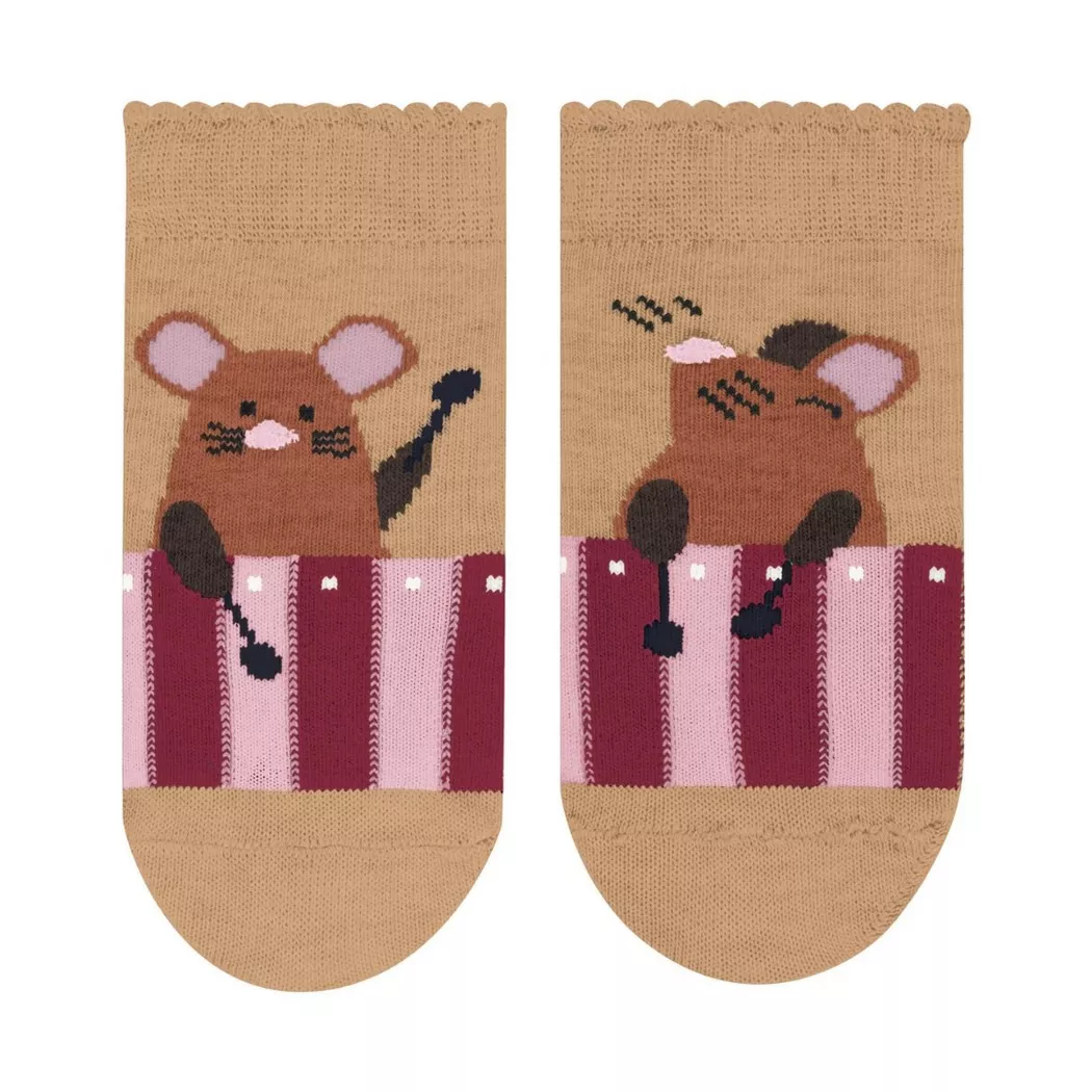Falke - Music Mice-74-80, per donna, Beige, Größe 74-80
