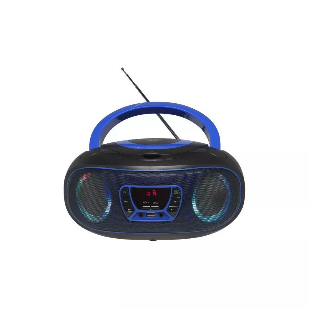 DENVER TCL-212BT Bluetooth Boombox, Blau