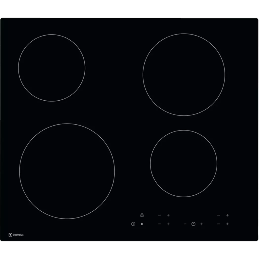 Electrolux GK58TCO Schwarz Integriert Keramik 4 Zone(n)