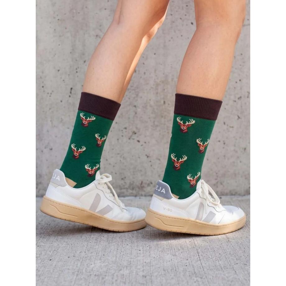 DillySocks Chaussettes Motif Cerf  