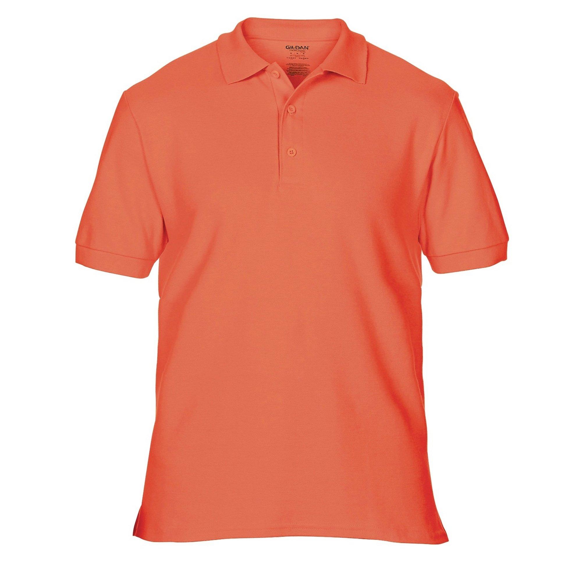 Image of Premium Sport Pique Polohemd Herren Lachs S