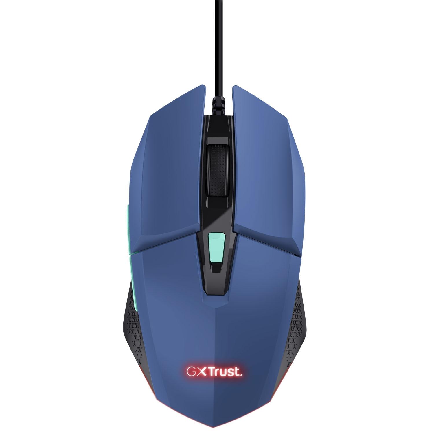 Trust  GXT 109B Felox Beleuchtete Gaming-Maus Blau 