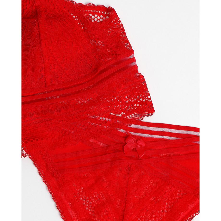 Admas Reggiseno Triangolo e Slip Set Gift  