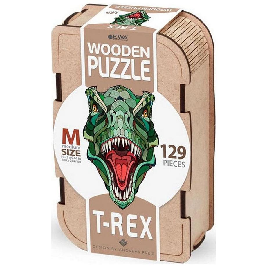 Eco Wood Art  Holz-Puzzle T-Rex 