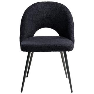 Beliani Set di 2 sedie da pranzo en Bouclé Glamour ONAGA  