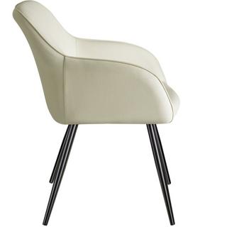 Tectake 8 Chaises Marilyn tissu  