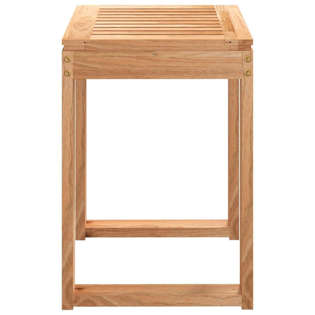 VidaXL Tabouret de salle de bain bois  