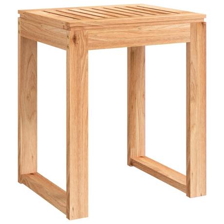 VidaXL Tabouret de salle de bain bois  