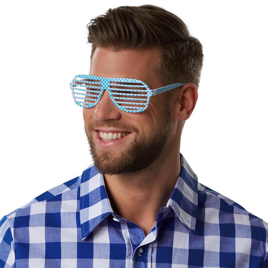 Tectake  Party-Gitterbrille 