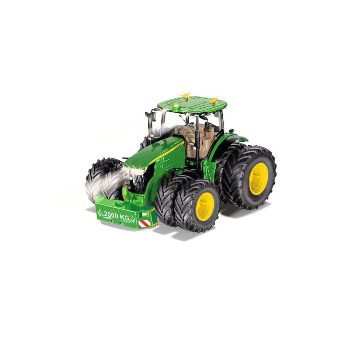 Image of John Deere 7290R mit Doppelbereifung und Bluetooth App-Steuerung (1:32) Weiss