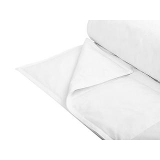 Beliani Couette double épaisseur toutes saisons en Coton ciré SERRATO  