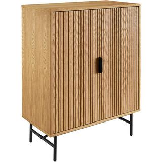 mutoni Commode Flubna nature noir 80  