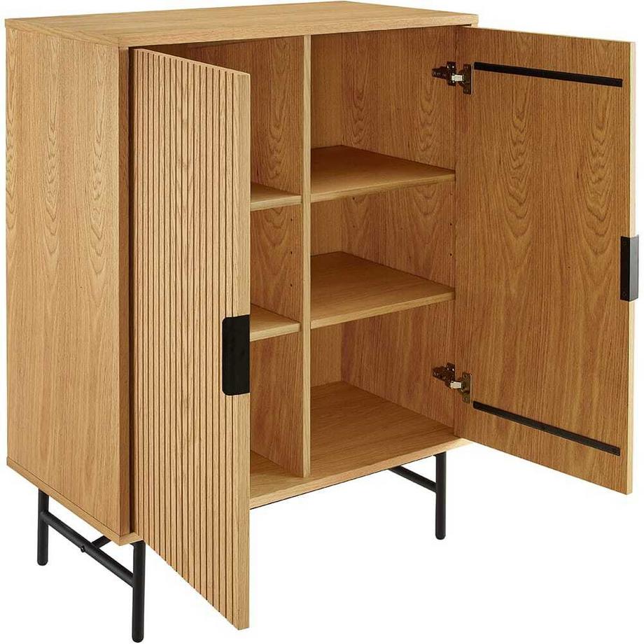 mutoni Kommode Flubna natur 80  