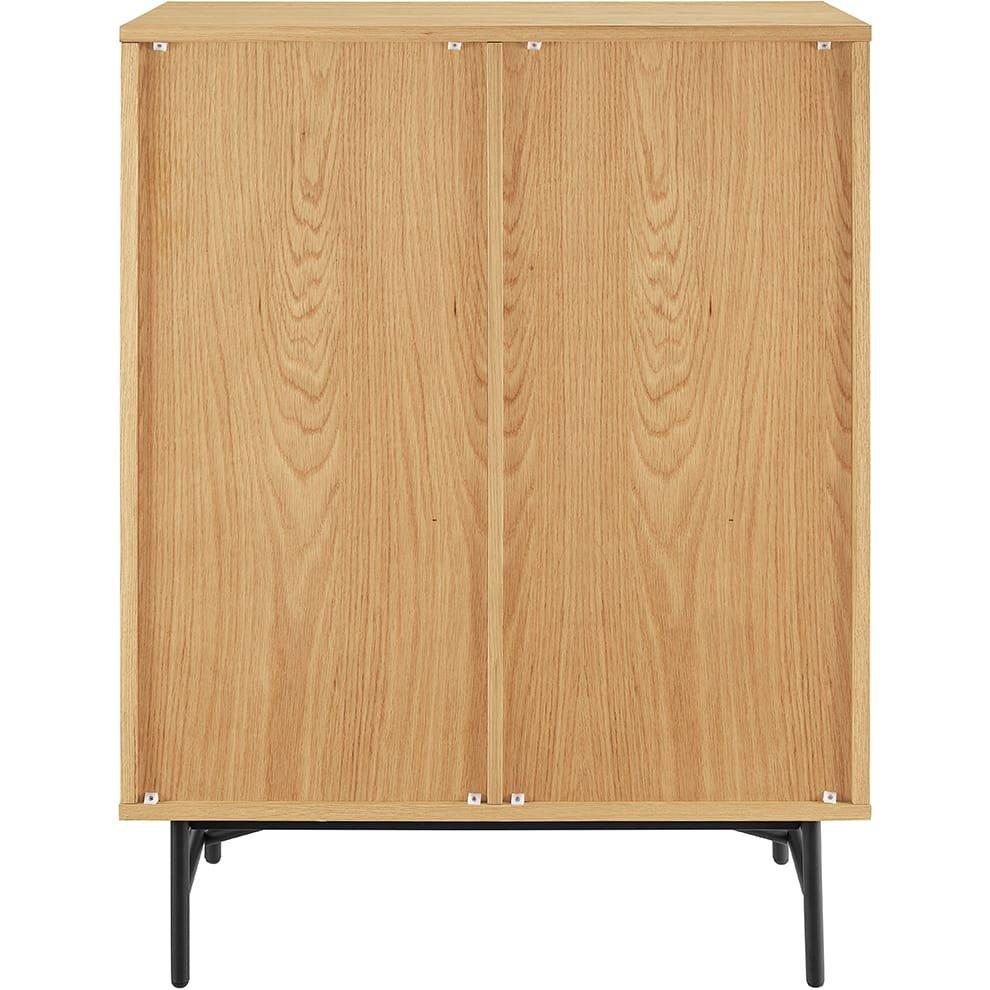 mutoni Commode Flubna nature noir 80  