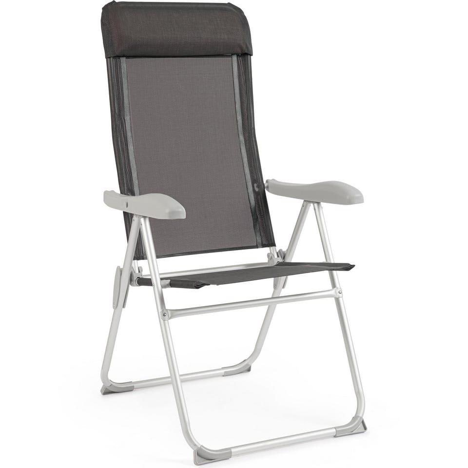 Image of Garten-Liegestuhl Cayo Rückenlehne hoch anthrazit Garten-Liegestuhl Cayo Rückenlehne hoch anthrazit