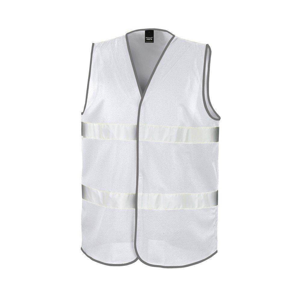 Image of Core Hi Vis Sicherheitsweste Unisex Silber XXL