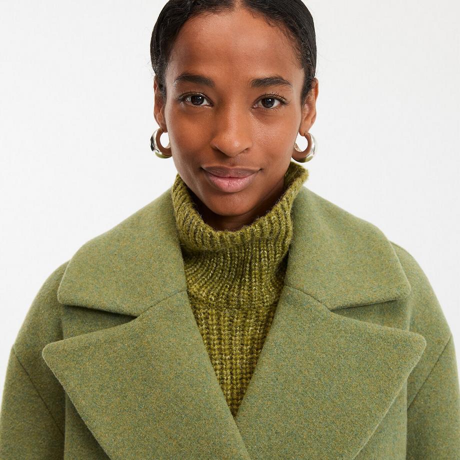 La Redoute Collections Cappotto corto doppiopetto Winterwarme  