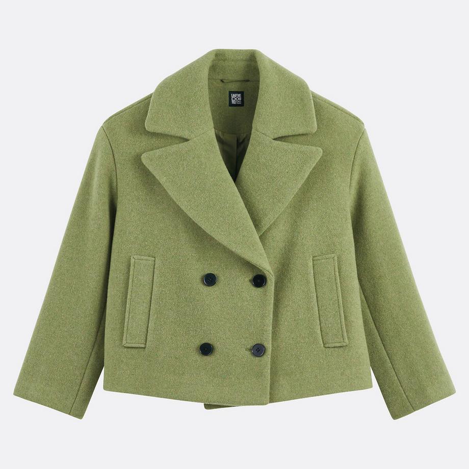 La Redoute Collections Cappotto corto doppiopetto Winterwarme  