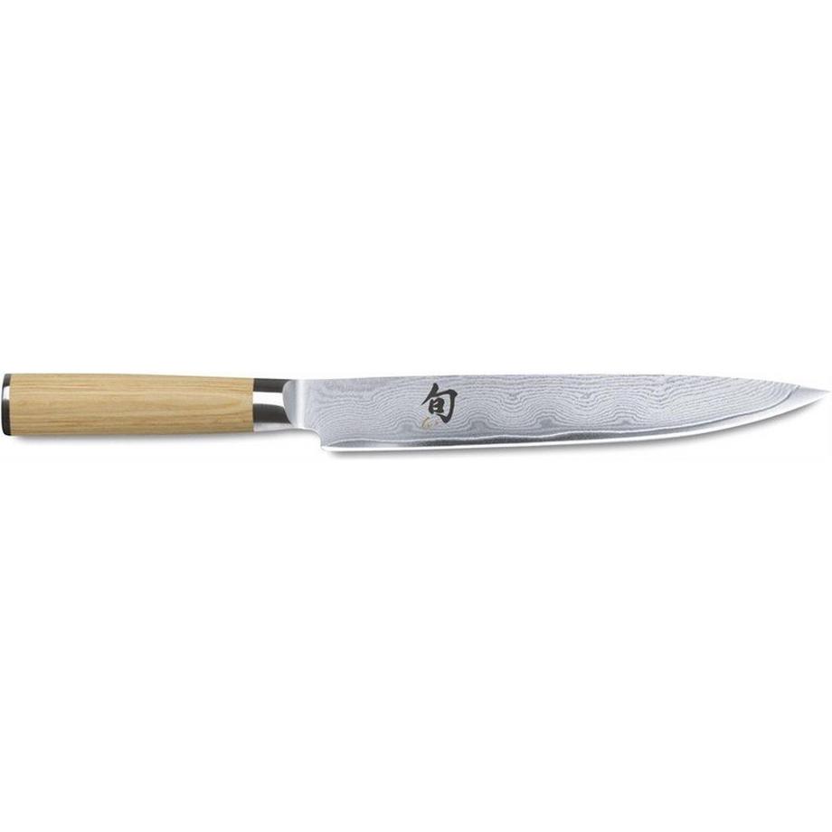 Kai Shun White Schinkenmesser 23cm Damaststahlklinge 32 Lagen, HRC 62  