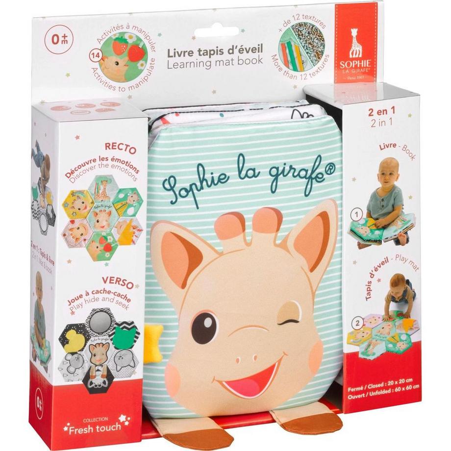 Sophie la girafe  Buch Spielmatte 