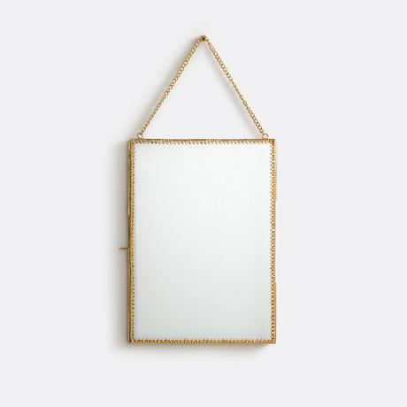 La Redoute Intérieurs Hängerahmen Uyova mit  Pik-Ass -Muster  