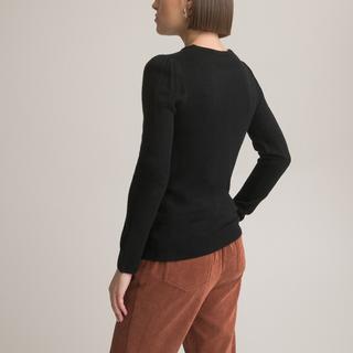 La Redoute Collections  Pullover mit rundem Ausschnitt 