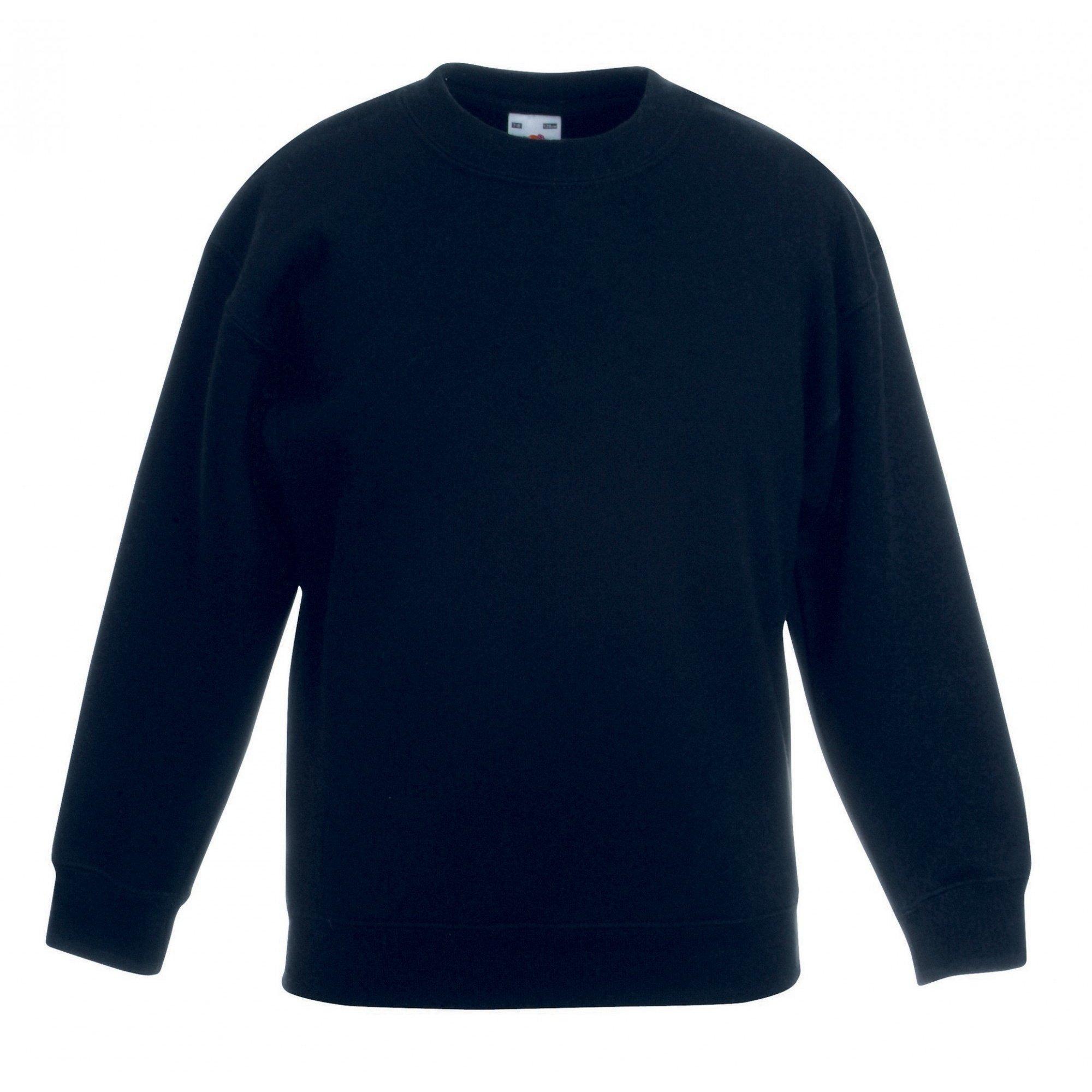 Image of Premium 7030 Sweatshirt Mädchen Schwarz 12-13A