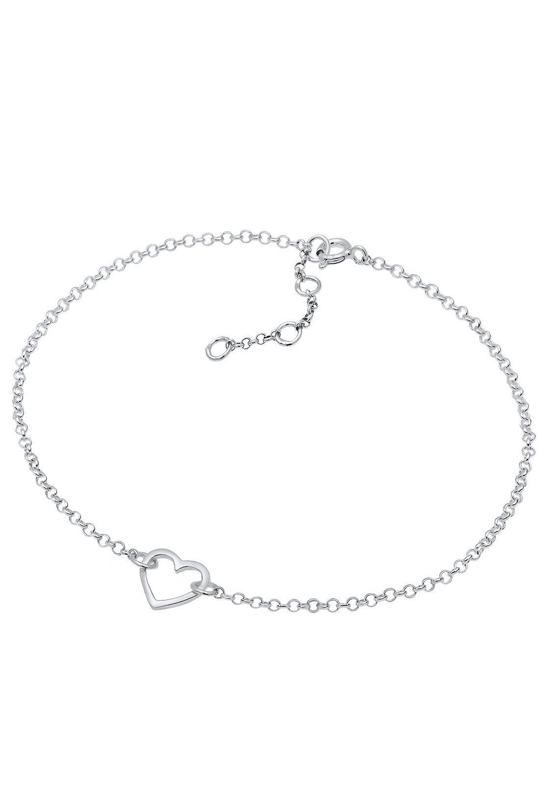 Elli  Bracelet Cœur Symbole Amour Filigrane 