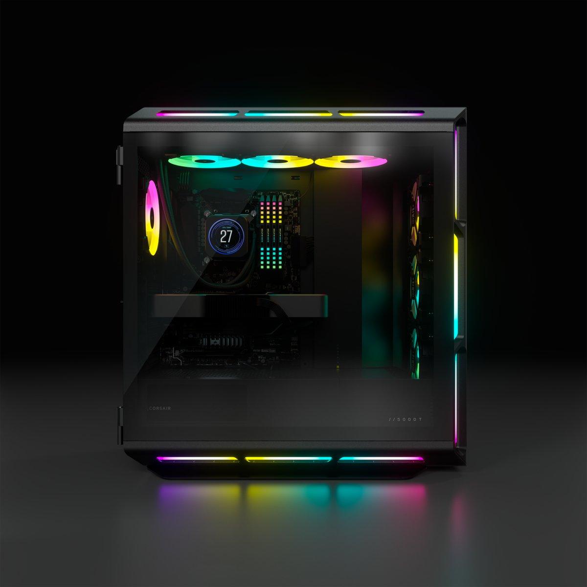 Corsair  Midi Tower 5000T RGB TG Schwarz 