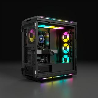 Corsair  Midi Tower 5000T RGB TG Schwarz 