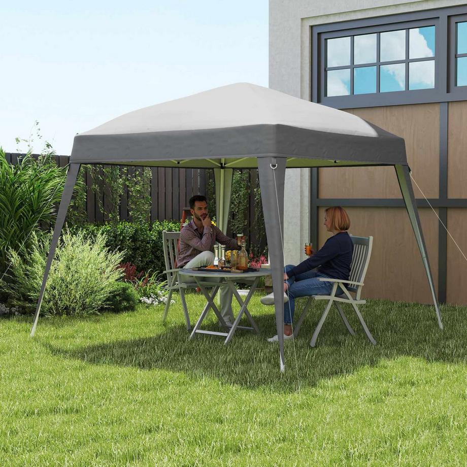 Northio Tetto sostitutivo per gazebo 3x3 m, idrorepellente, stabile, resistente all'inverno, tetto per gazebo pieghevole, tenda per feste resistente alle tempeste, copertura sostitutiva, copertura con tetto singolo, tettoia per gazebo da giardino, grigio chiaro  
