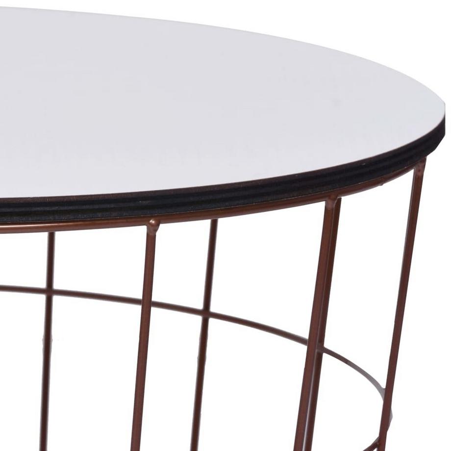 VidaXL Table basse métal  