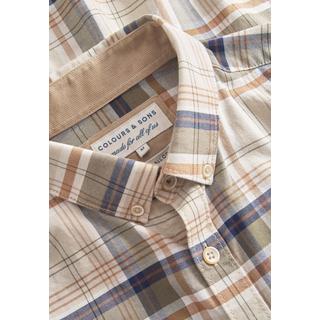 Colours & Sons Checked Langarmhemd  
