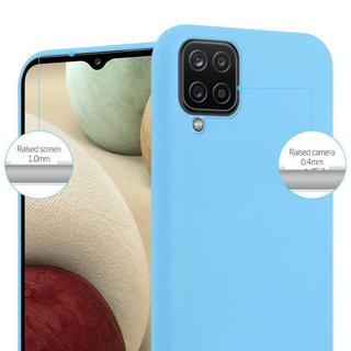 Cadorabo  Housse compatible avec Samsung Galaxy A12 / M12 - Coque de protection en silicone TPU flexible 