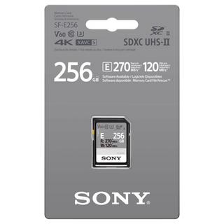 SONY  Sony SF-E256 256 GB SDXC UHS-II Classe 10 