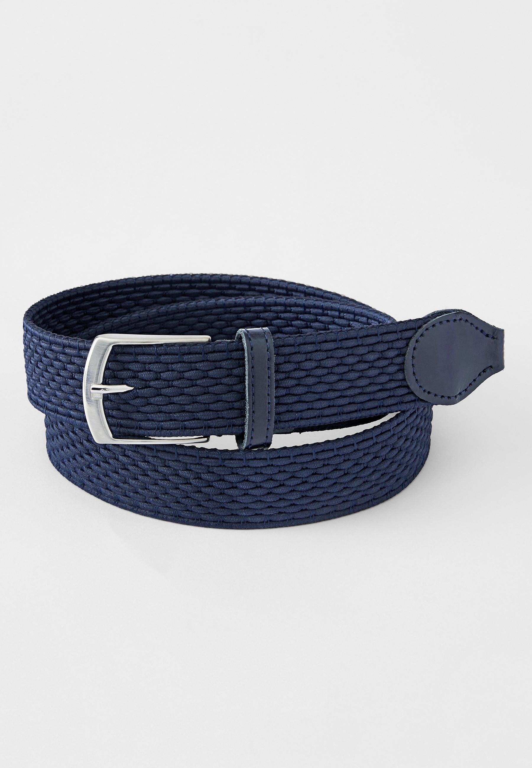 Image of Elastischer Gürtel Herren Blau 110cm