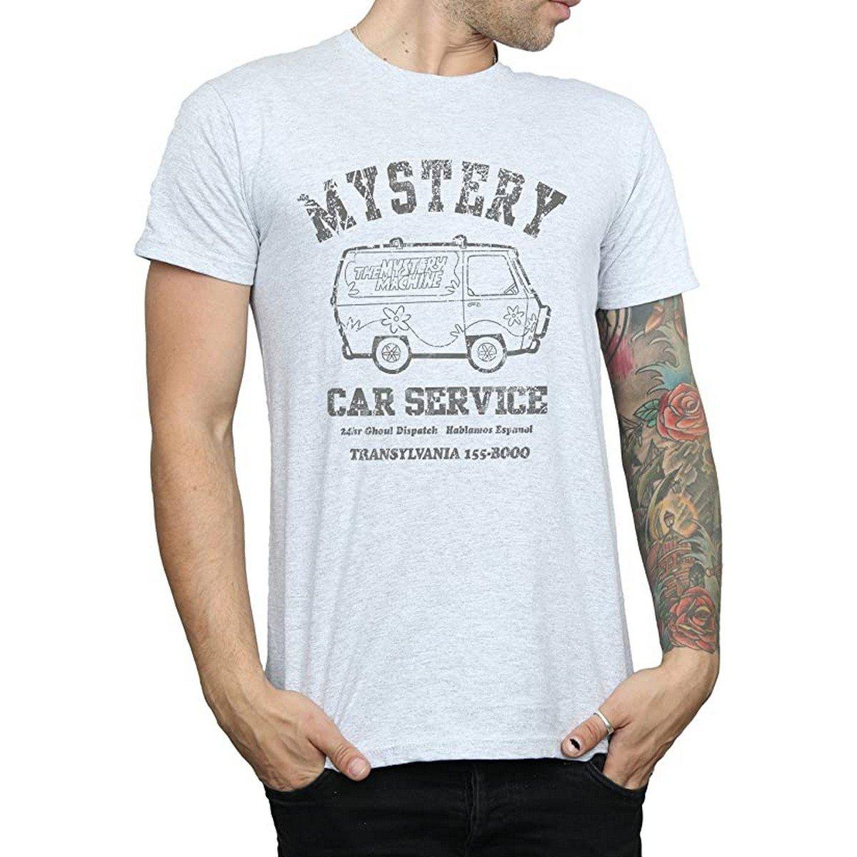 Image of Mystery Car Service Tshirt Jungen Grau XXL