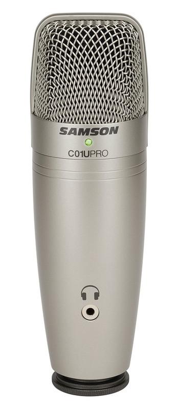 Image of C01U Pro USB Microphone SAC01UPRO brushed silver