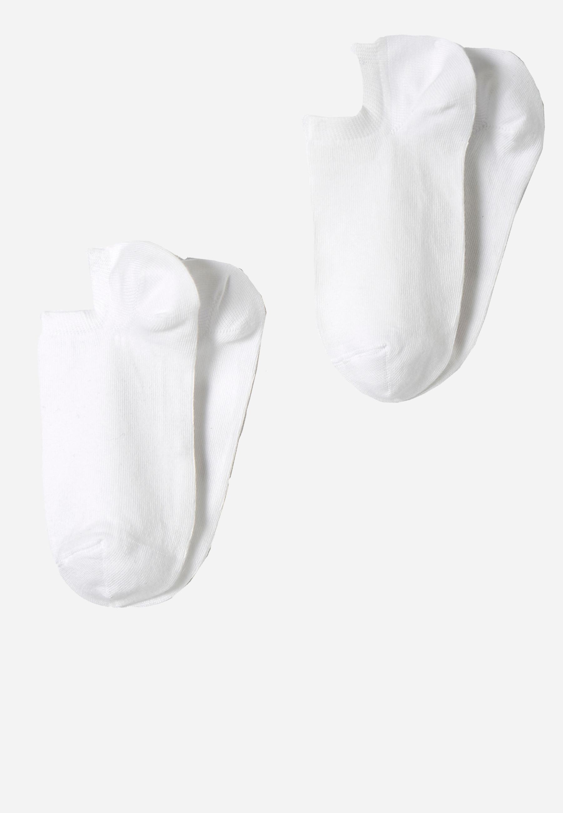 Image of Unsichtbare Söckchen Im 2er-pack. Damen Weiss 39-41