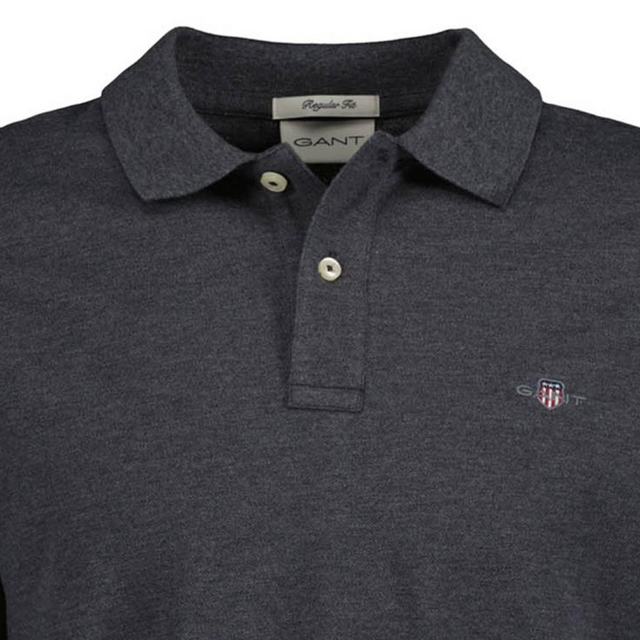 GANT Shield Regular Fit Longsleeve Pique Rugger Poloshirt  